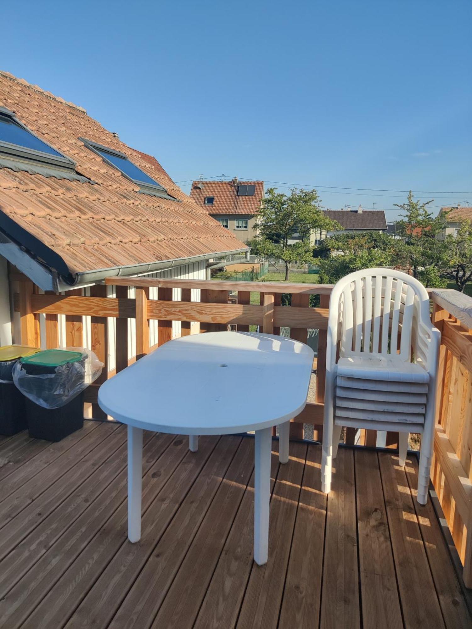 Appartement Cosy Sausheim Exterior foto